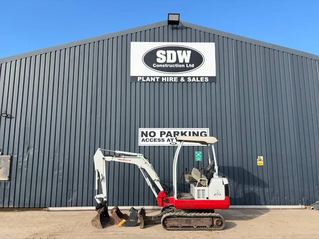 Takeuchi TB 016 Mini excavators < 7t (Mini diggers)