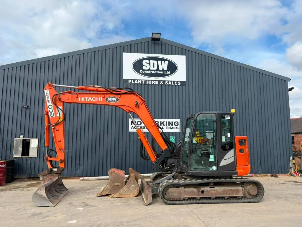 Hitachi ZX 85 US B-5A Midi excavators  7t - 12t