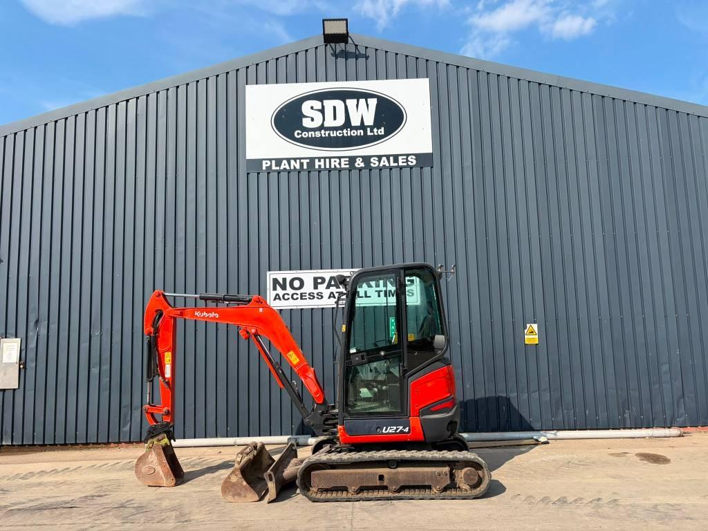 Kubota U 27-4 Mini excavators < 7t (Mini diggers)