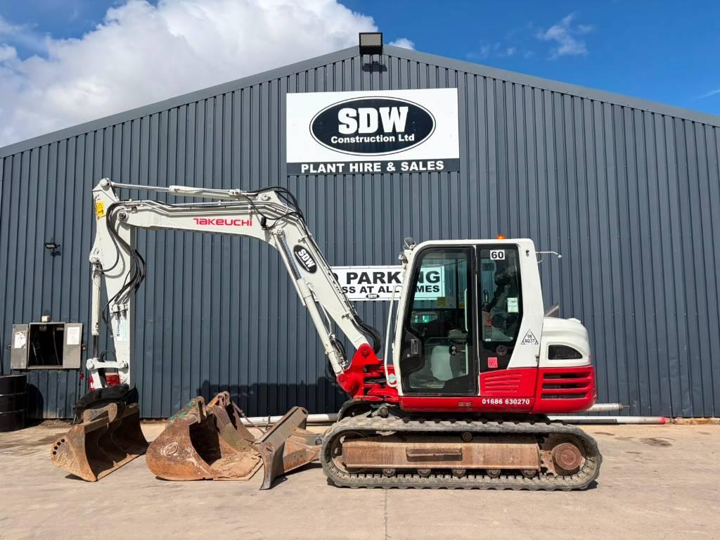 Takeuchi TB 290 Midi excavators  7t - 12t