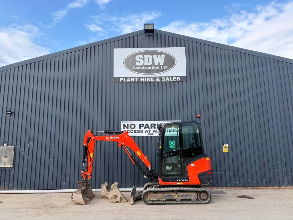 Kubota KX 027 Mini excavators < 7t (Mini diggers)