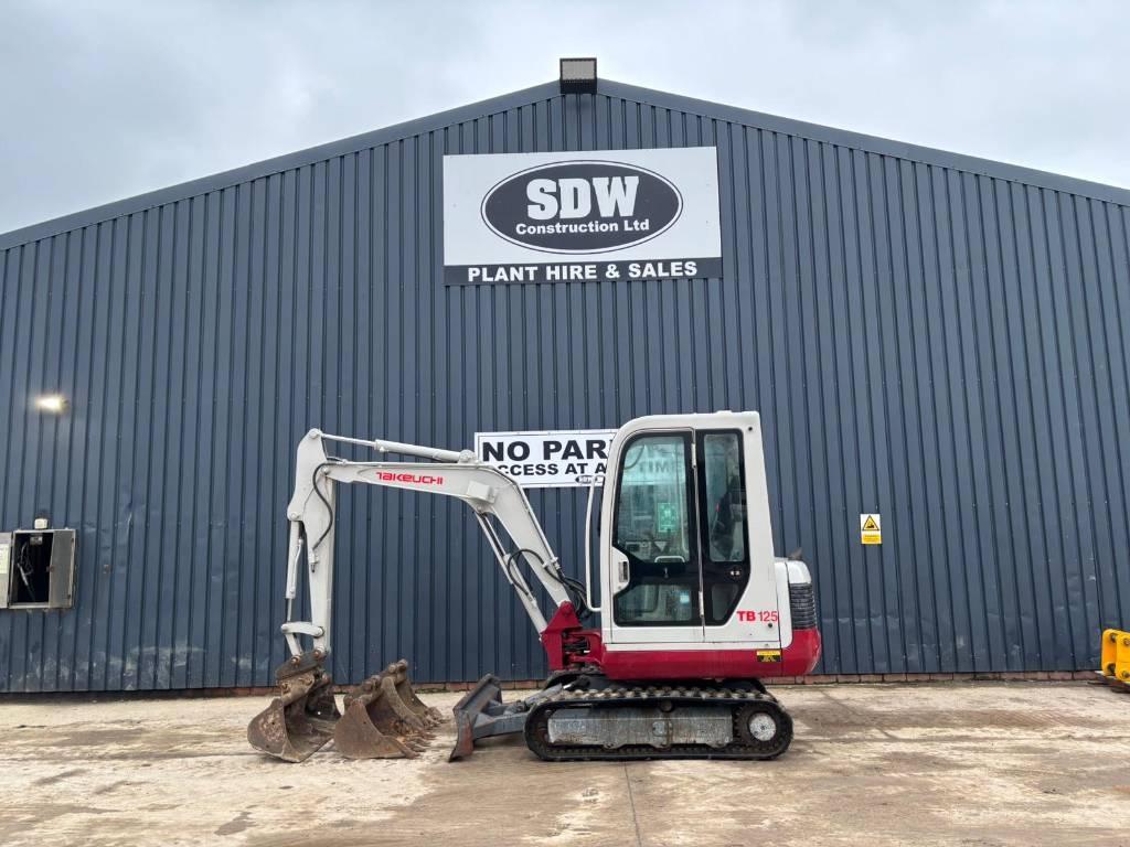 Takeuchi TB 125 Mini excavators < 7t (Mini diggers)