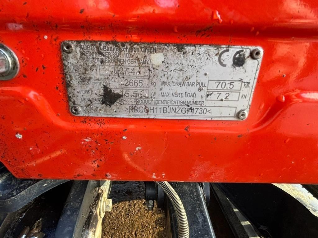 Kubota U 27-4 Mini excavators < 7t (Mini diggers)