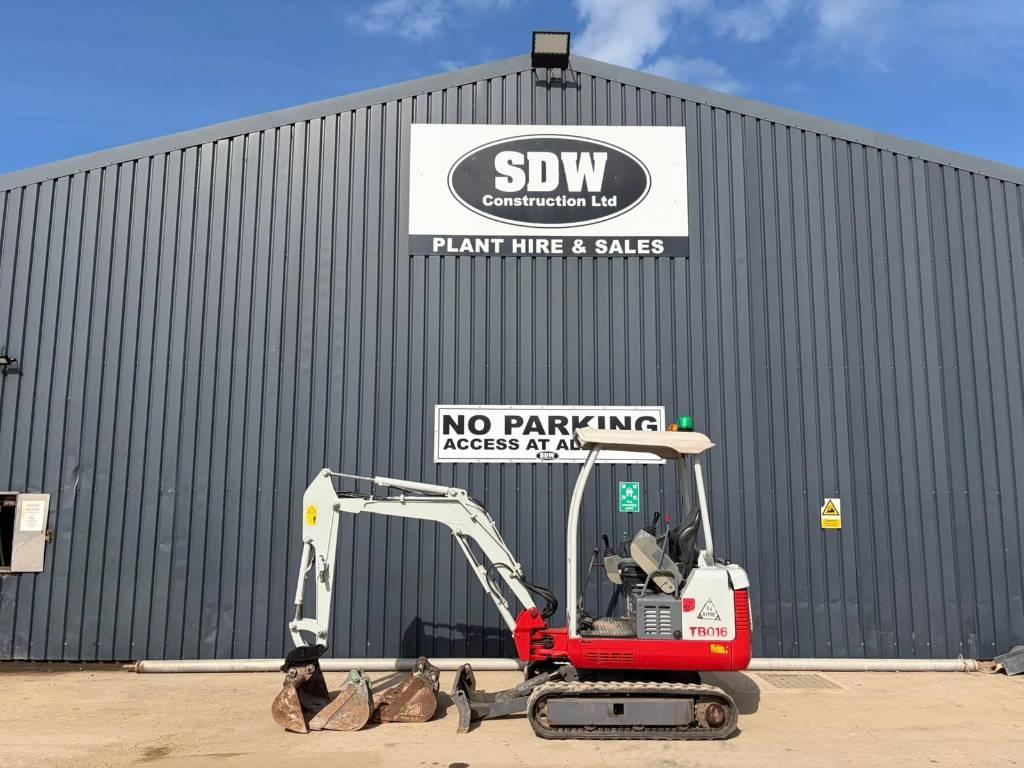 Takeuchi TB 016 Mini excavators < 7t (Mini diggers)