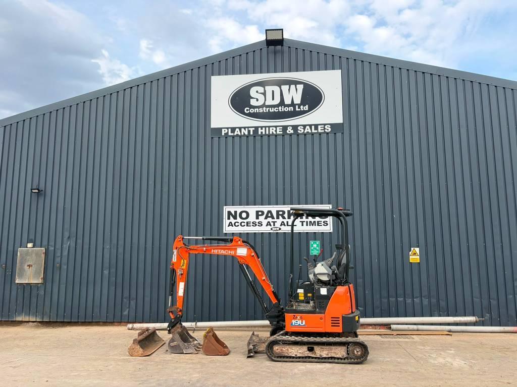 Hitachi ZX 19 U-5 Mini excavators < 7t (Mini diggers)