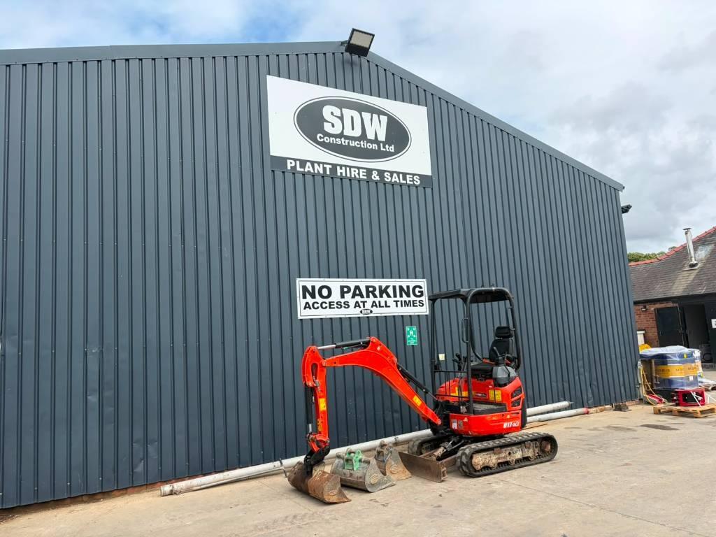 Kubota U 17-3 Mini excavators < 7t (Mini diggers)